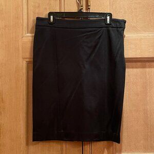 Kenneth Cole New York Black Jersey Pencil Skirt, Size 4